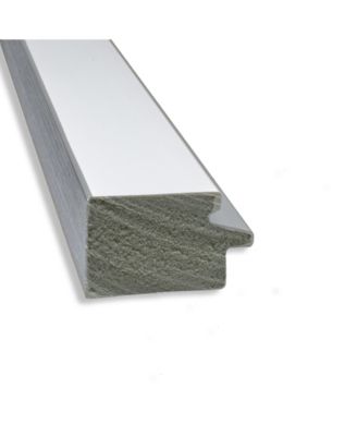 Eva Silver-tone on The Door Full Length Mirror, 17.12" x 51.12"