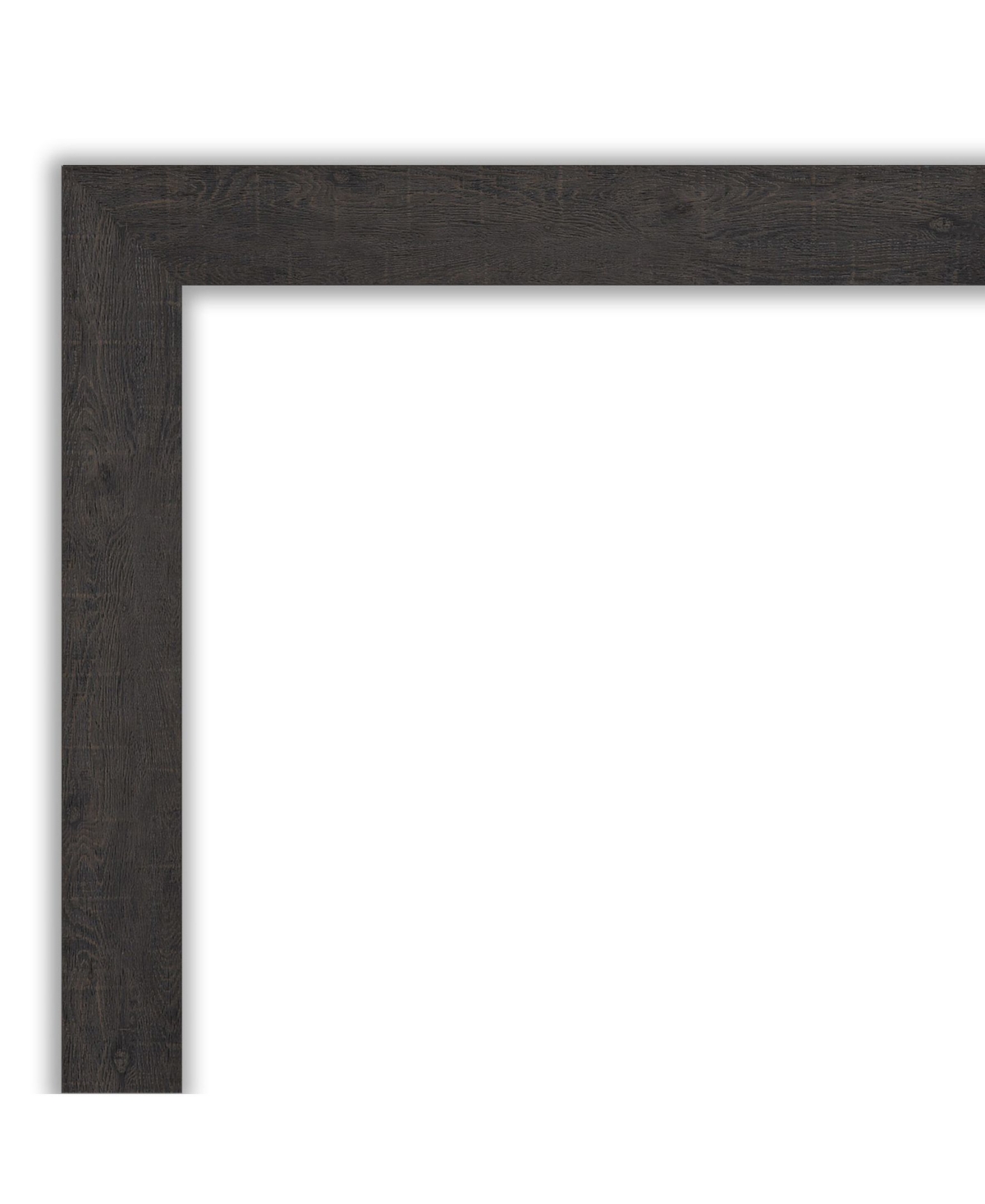 Amanti Art Rustic Plank Framed Floor/Leaner Length Mirror, 29.38