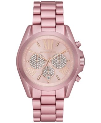 Pink Aluminum Bracelet Watch 43mm 