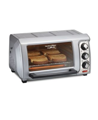 Hamilton Beach - Easy Reach Toaster Oven with Roll-Top Door
