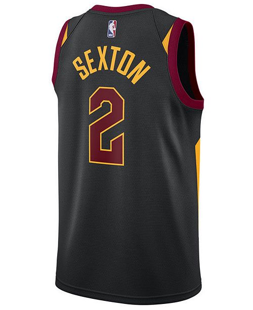 Nike Men's Collin Sexton Cleveland Cavaliers Statement Swingman Jersey ...