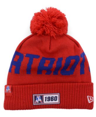 red patriots beanie