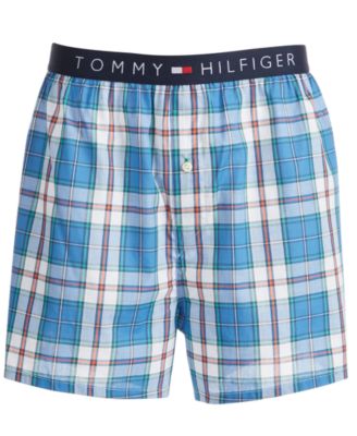 Tommy Hilfiger - Men's Plaid Cotton Boxers