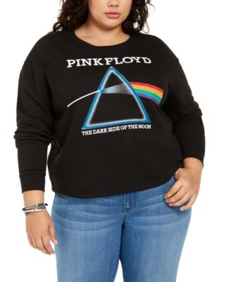 plus size pink sweatshirt