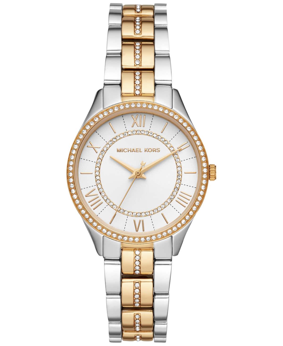 Michael Kors Women's Mini Lauryn Two-Tone Stainless Steel Bracelet Watch 33mm