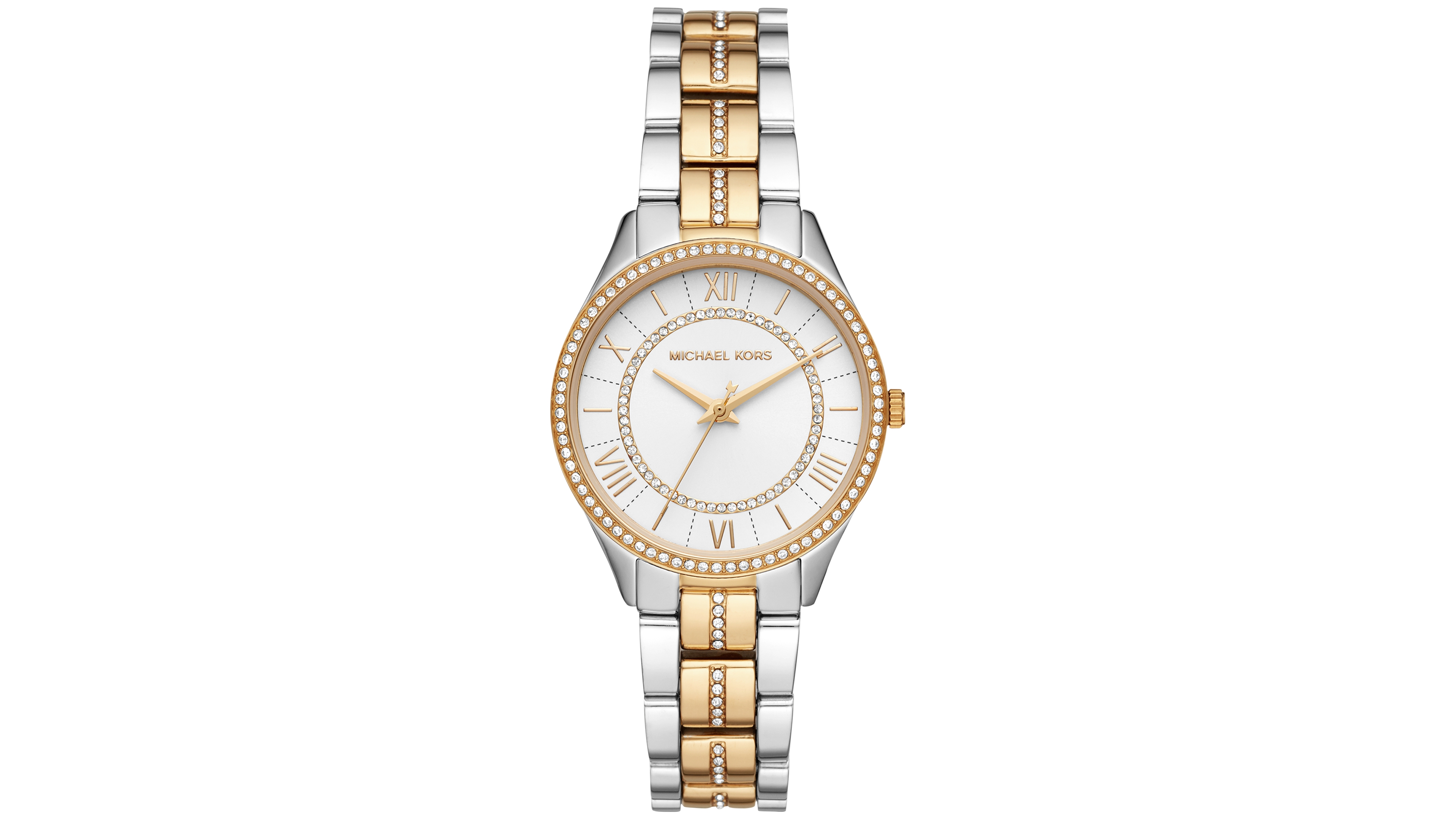 Michael Kors Women's Mini Lauryn Two-Tone Stainless Steel Bracelet Watch 33mm