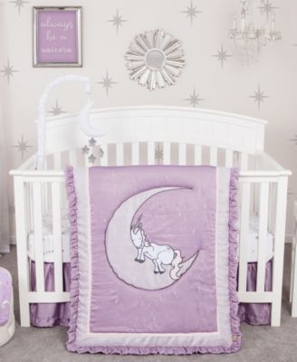 Unicorn Dreams 3-Piece Crib Bedding Set