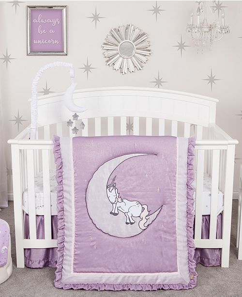 Trend Lab Unicorn Dreams 3 Piece Crib Bedding Set Reviews