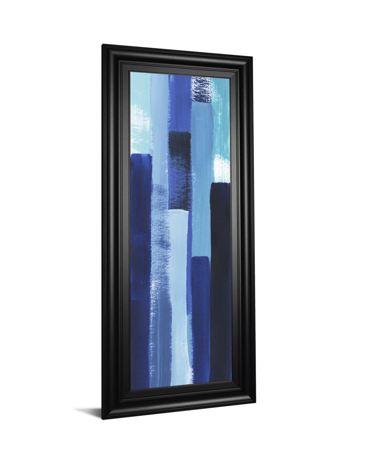 Classy Art Azul Waterfall I by Grace Popp Framed Print Wall Art,