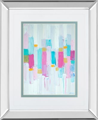 Cool Rhizome I by Ann Marie Coolick Mirror Framed Print Wall Art, 34" x 40"