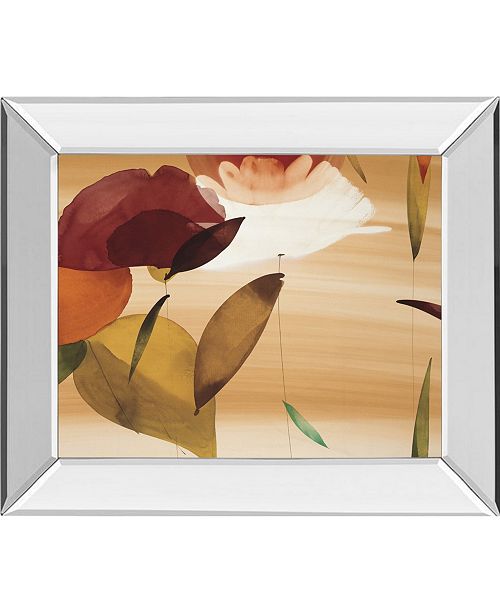 Classy Art Floral Inspiration Ii By Abellan Mirror Framed Print