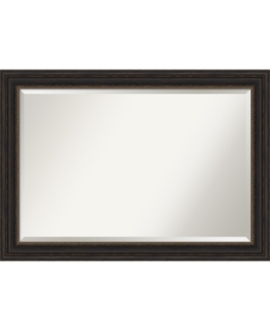 Amanti Art Accent Framed Bathroom Vanity Wall Mirror, 41" X 29" In Bronze