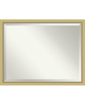 Amanti Art Landon Gold-tone Framed Bathroom Vanity Wall Mirror, 43.38" X 33.38"