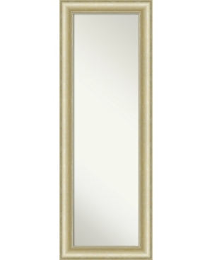 Shop Amanti Art Textured Light Gold-tone On The Door Full Length Mirror, 19" X 53"