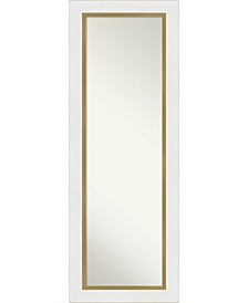 Eva Gold-tone on The Door Full Length Mirror, 19.25" x 53.25"