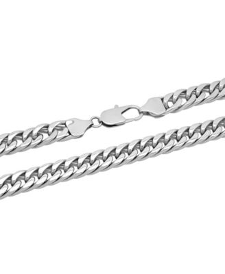 Men's Simple Curb Link Chain Necklace