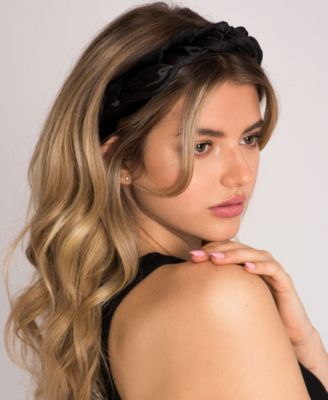 Soho Style Juliette Velvet Rope Headband - Black