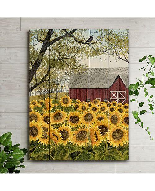Courtside Market Sunflower Barn 12 X 16 Wood Pallet Wall Art
