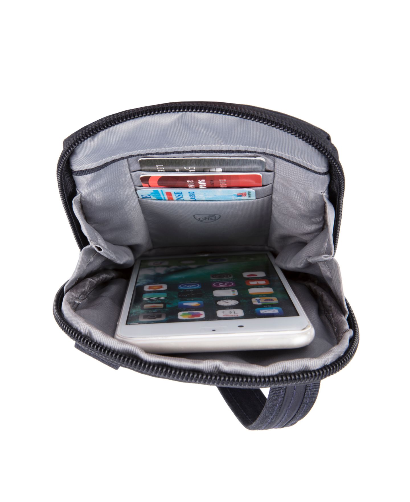 Сумка Travelon Anti-Theft Metro Stadium Crossbody, цвет: Чёрный — фото 11