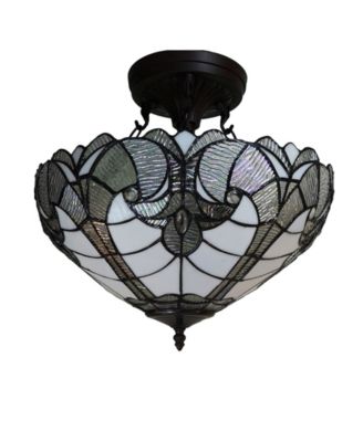 Tiffany Style 2-Light Pendant Lamp