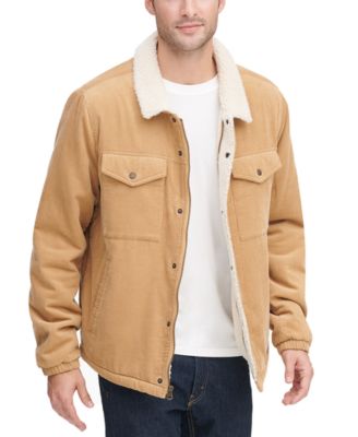 Levi s Men s Fleece Lined Corduroy Trucker Jacket Macy s