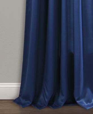 Lush Decor Weeping Flower Room Darkening Window Curtain Panels Pair 52"W x 84"L