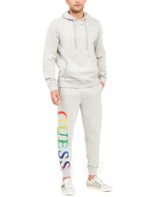 guess rainbow hoodie