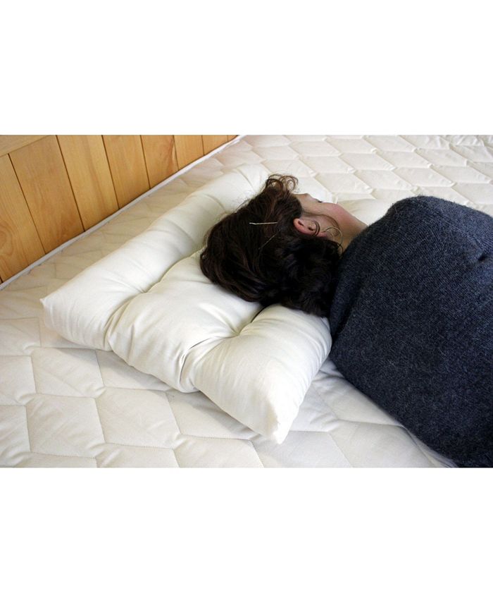 Holy Lamb Organics Natural Orthopedic Neck Pillow with Organic Cotton