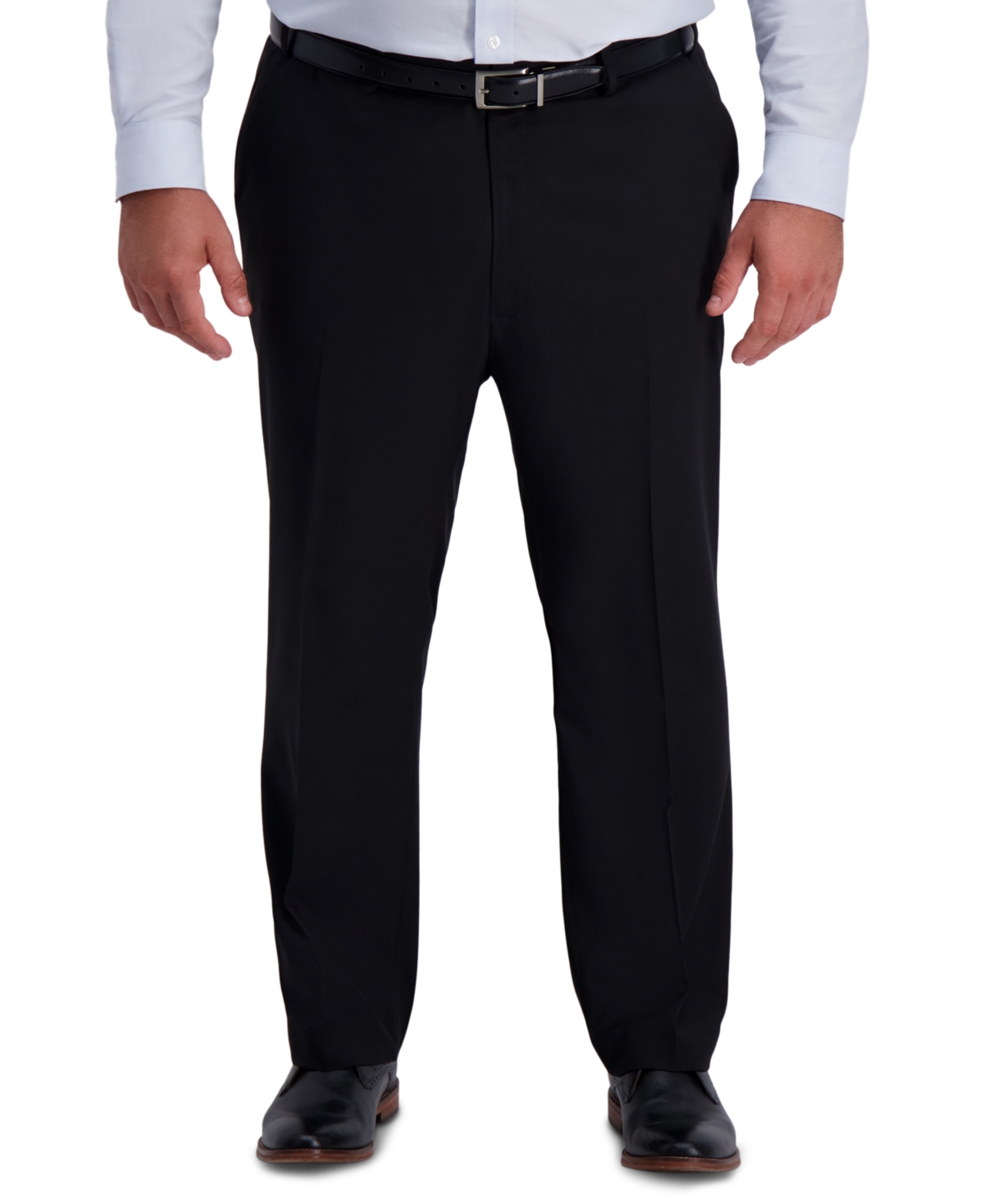 Men's Big & Tall Active Series Classic-Fit Performance Stretch Dress Pants - Black