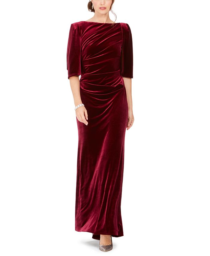 Eliza j velvet dress sales