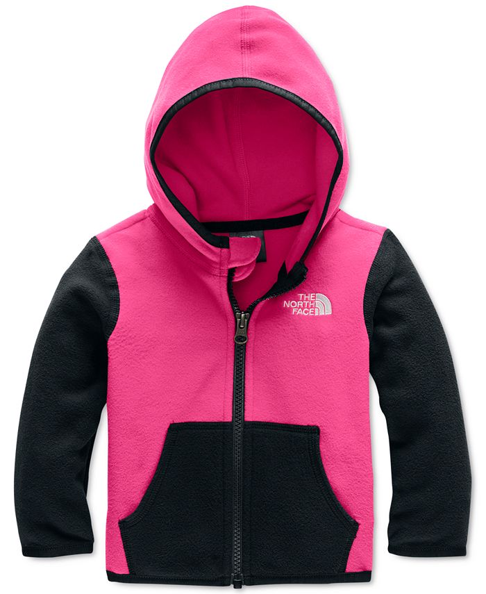 The North Face Baby Girls Glacier ZipUp Hoodie Jacket Macy's