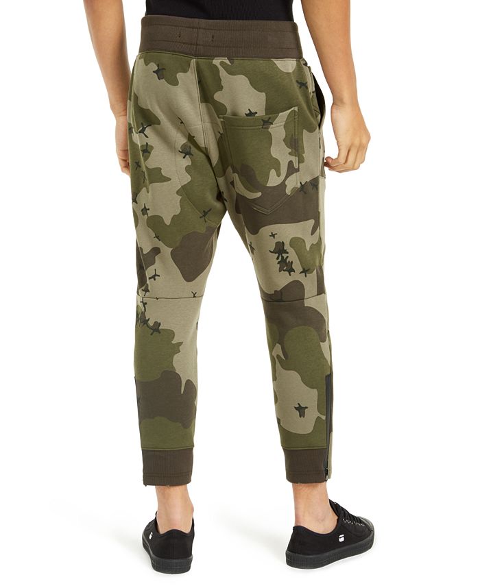 G-Star Raw Men's Slim-Fit Camo Jogger Pants, Created for Macy's ...