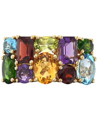 EFFY Collection EFFY® Multi-Gemstone Statement Ring (7-1/5 ct t.w.) in 14k Gold