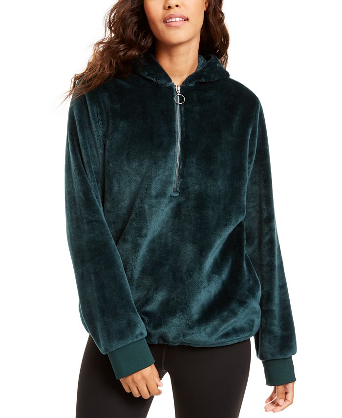 Fur quarter zip store