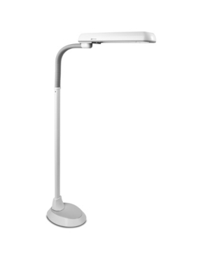 Ottlite 24w Extended Reach Floor Lamp In White