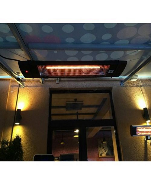 1500w Carbon Indoor Outdoor Patio Garage Wall Or Ceiling Mount With Remote