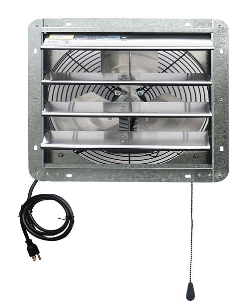 Iliving 14 Shutter Exhaust Attic Garage Grow Fan Ventilation Fan With 3 Speed Thermostat Reviews Wellness Bed Bath Macy S