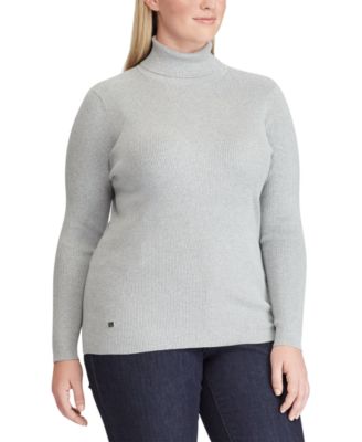 ralph lauren ribbed turtleneck sweater