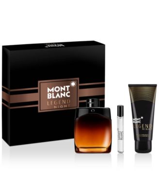 Montblanc - Men's 3-Pc. Legend Night Eau de Parfum Gift Set