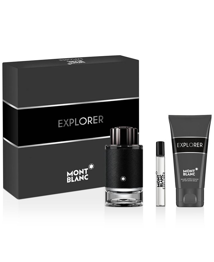 MONT BLANC - Montblanc Men's 3-Pc. Explorer Eau de Parfum Gift Set