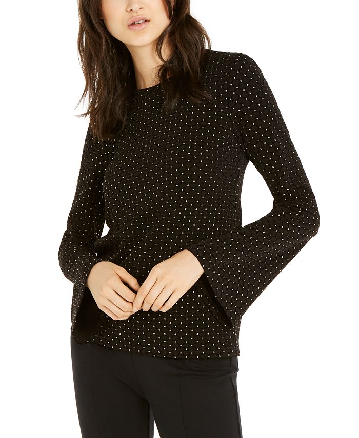 Macys michael kors petite tops online