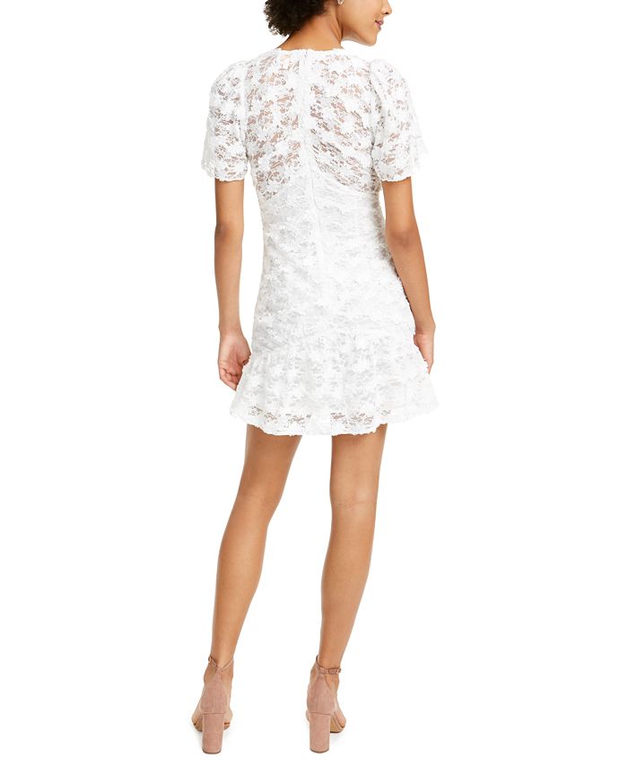 foxiedox Lou Lace Fit & Flare Dress - Macy's