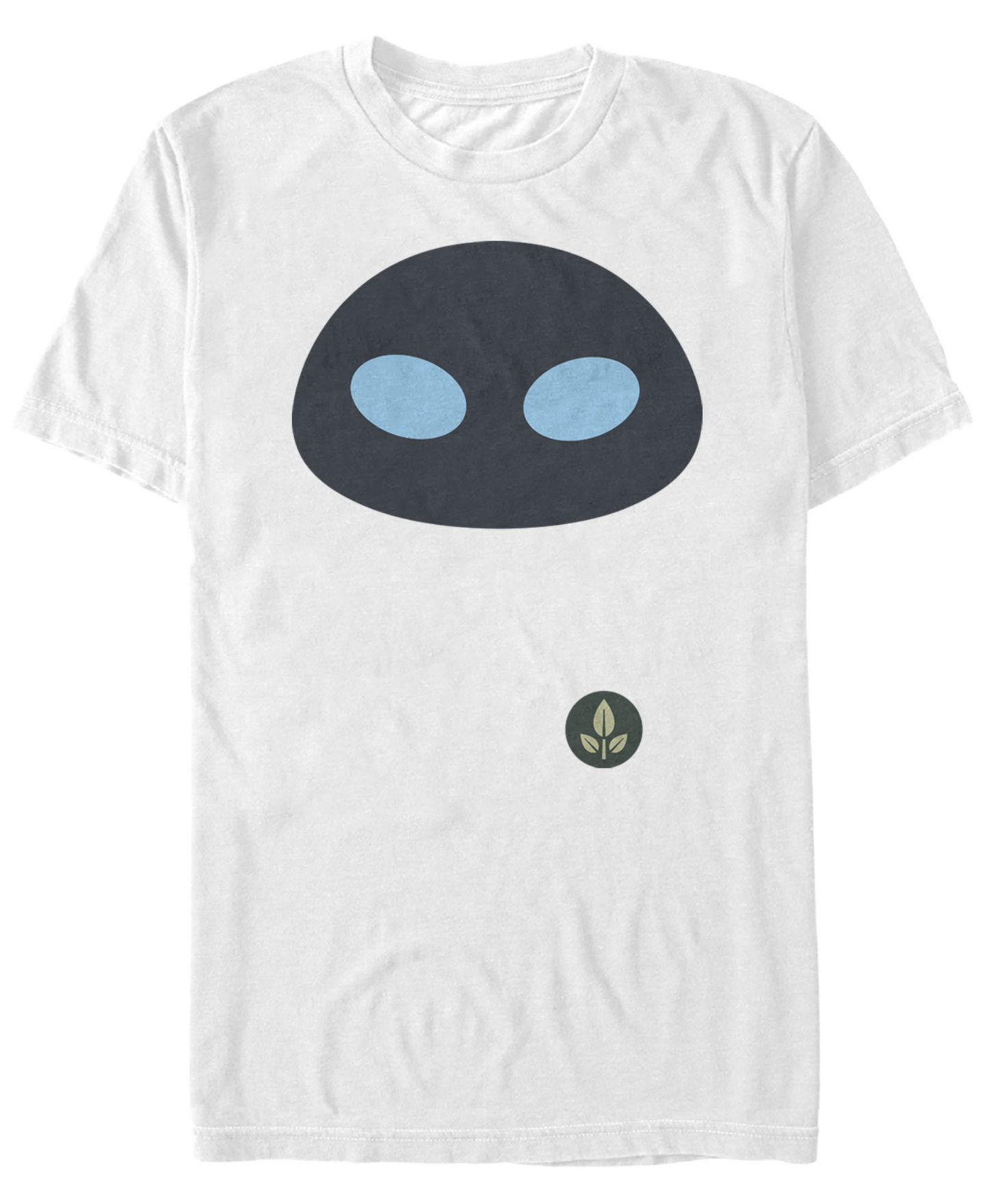 Мужская футболка Fifth Sun Disney Pixar Wall-E Eve Big Face Costume Short Sleeve, цвет: Белый — фото 1