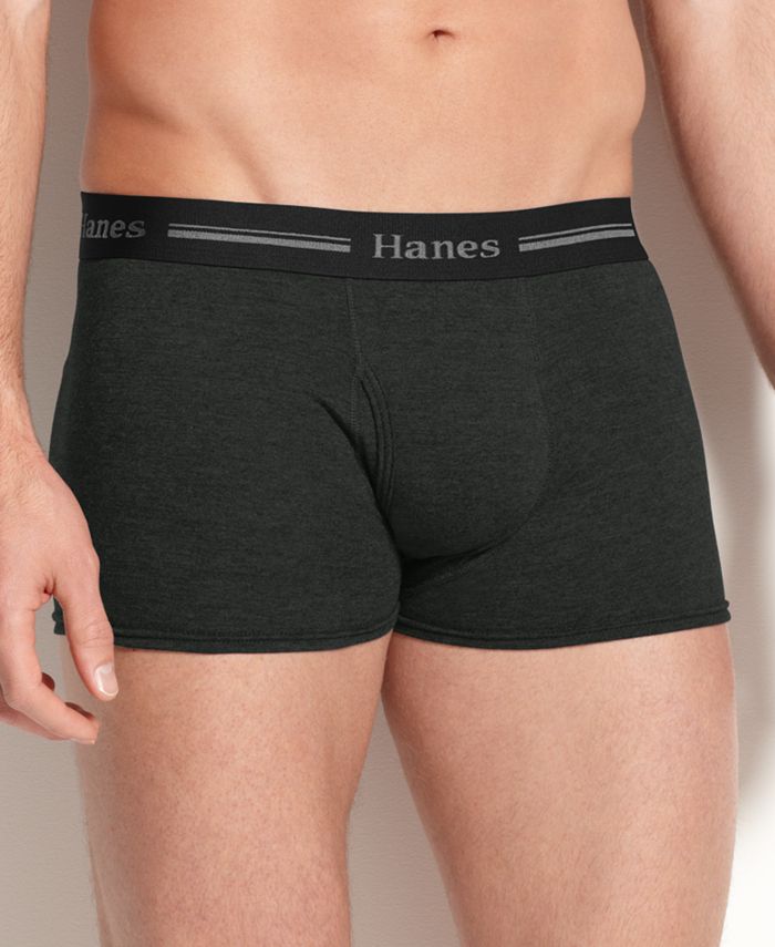 Hanes Men's Comfortsoft short Leg Boxer Briefs, Pack of 4, Sizes M