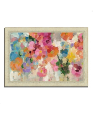 Tangletown Fine Art Colorful Garden I by Silvia Vassileva Framed Painting Print 42