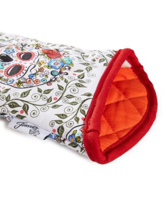 Skull & Vine Oven Mitt & Pot Holder, Set of 2