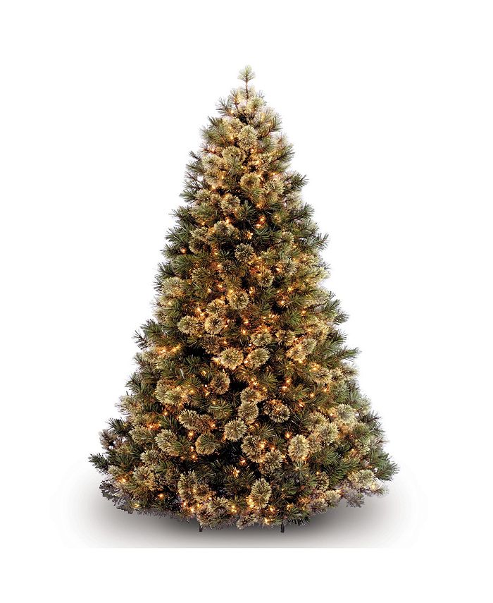 National Tree Company - 7.5 ft. Wispy Willow Tree with Clear Lights
