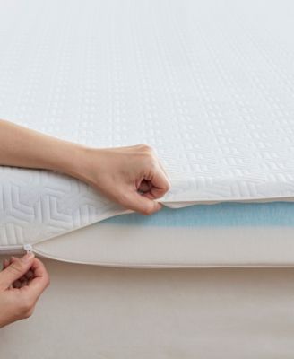 4" 3M-Moisture-Management Memory Foam Mattress Topper, California King