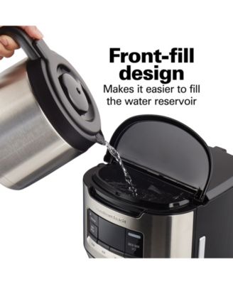 Front Fill 12 Cup Programmable Coffee Maker with Thermal Carafe - 46391