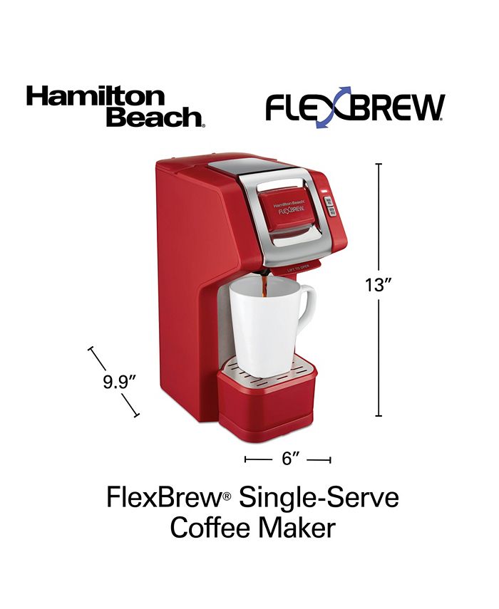 Hamilton Beach FlexBrew Deluxe SingleServe Coffee Maker Macy's